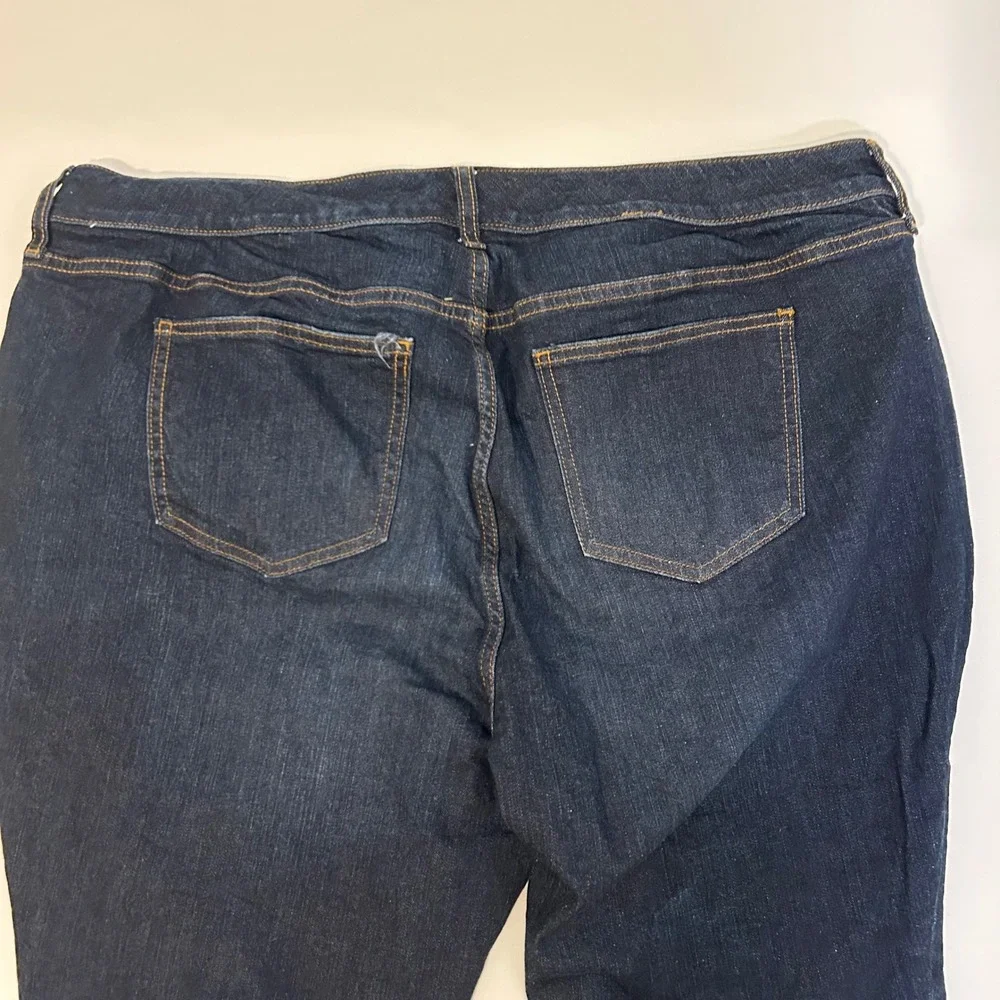 Torrid Mid Rise Skinny Jeans Dark Wash Vintage Stretch Womens Size 20 Short - Picture 6 of 6